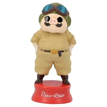 Amazon.co.jp: どんぐり共和国紅の豚 バブルヘッドポルコ ミニ